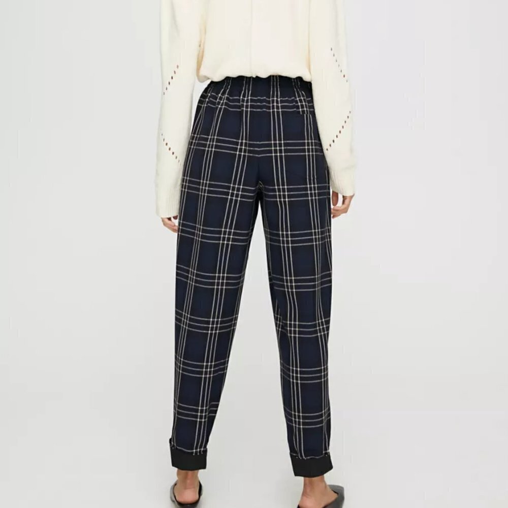 Aritzia Wilfred Soleste Pants- High Waisted Drawstring Pant - Picture 5 of 16